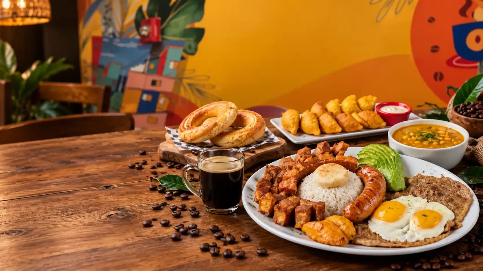 Come for the Colombian food, stay for the antojos